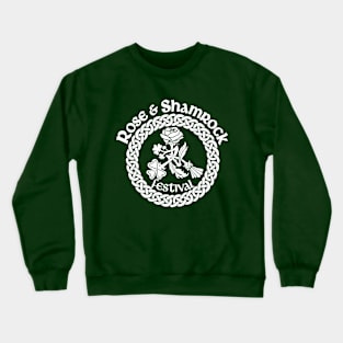 Rose and Shamrock Festival Logo Crewneck Sweatshirt